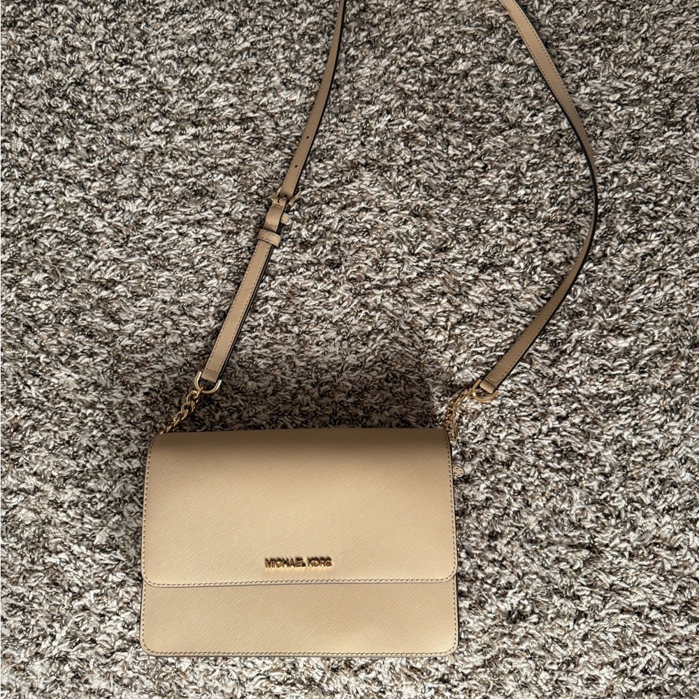 Michael Kors Tan Crossbody Bag